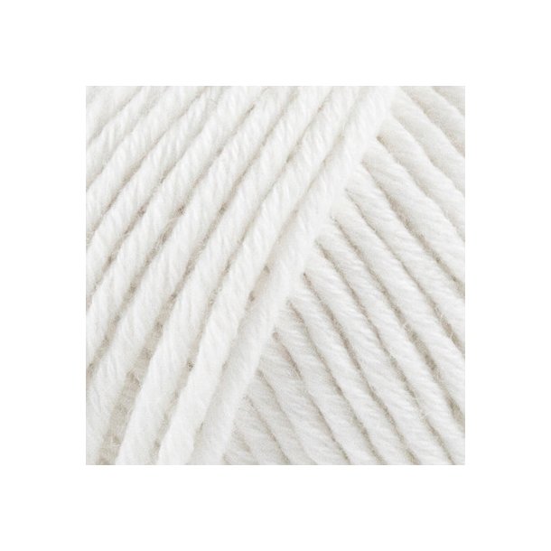 Onion Garn - Fino Organic Cotton + Merino Wool - bomuld/uldgarn - Hvid (540) - 50g