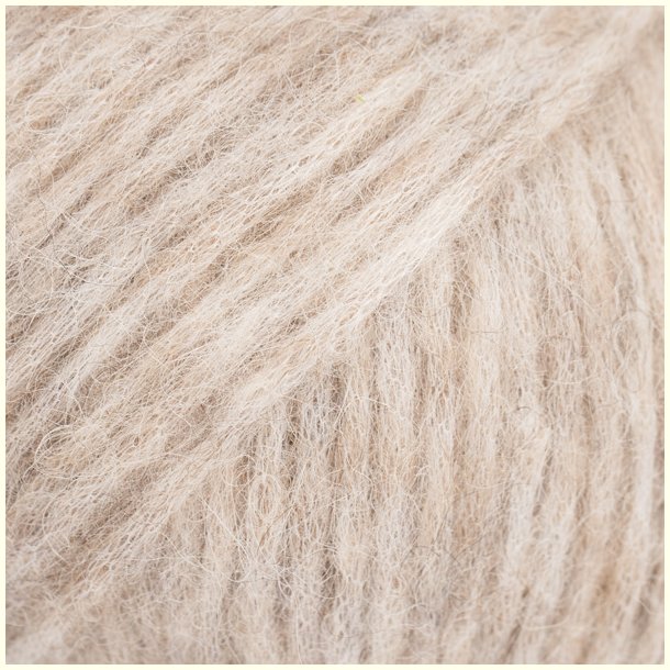 Drops - Air - Alpaca og merinould garn - Lys Beige 55 - 50g