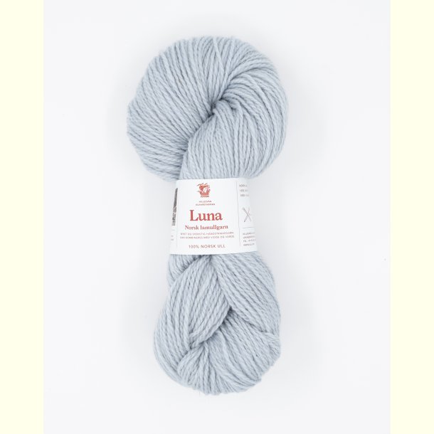 Hillesv�g - Luna - Lammeuld garn - Lys Bl�gr� 56409 - 100g