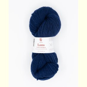 Hillesv�g - Luna - Lammeuld garn - Marinebl� 56417 - 100g