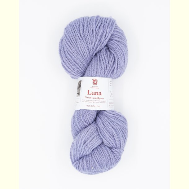 Hillesv�g - Luna - Lammeuld garn - Lys Lilla 56429 - 100g