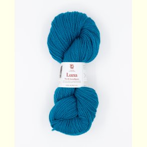 Hillesv�g - Luna - Lammeuld garn - Lys Petroleum 56434 - 100g
