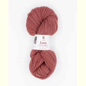 Hillesv�g - Luna - Lammeuld garn - Varm Rosa 56436 - 100g