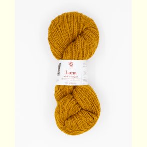Hillesv�g - Luna - Lammeuld garn - Honning 56441 - 100g