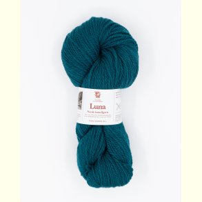 Hillesv�g - Luna - Lammeuld garn - Petroleum 56443 - 100g