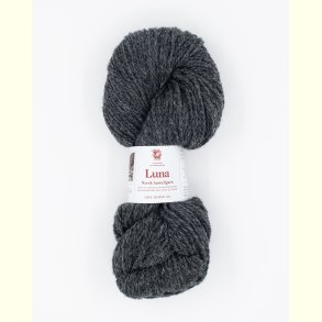 Hillesv�g - Luna - Lammeuld garn - Lys Koksgr� 56453 - 100g