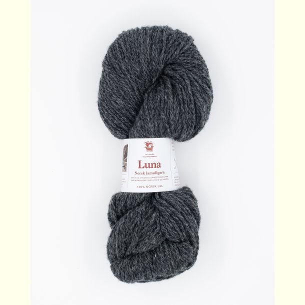 Hillesv�g - Luna - Lammeuld garn - Lys Koksgr� 56453 - 100g