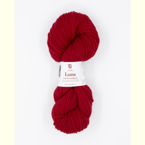 Hillesv�g - Luna - Lammeuld garn - Lys Burgunder 56454 - 100g