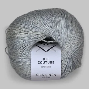 Kit Couture - Silk Linen - Silke og h�rgarn - Isbl� 5838 - 50g