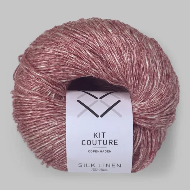 Kit Couture - Silk Linen - Silke og h�rgarn - Rosa 5840 - 50g