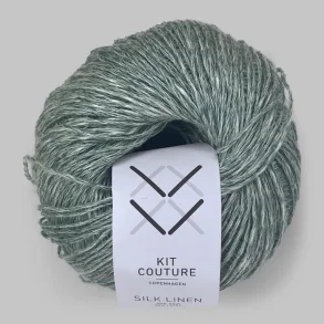 Kit Couture - Silk Linen - Silke og h�rgarn - Gr�n 5842 - 50g