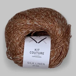 Kit Couture - Silk Linen - Silke og h�rgarn - Cognac 5846 - 50g