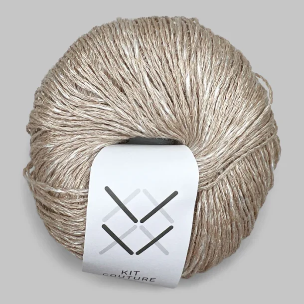 Kit Couture - Silk Linen - Silke og h�rgarn - Sand 5847 - 50g