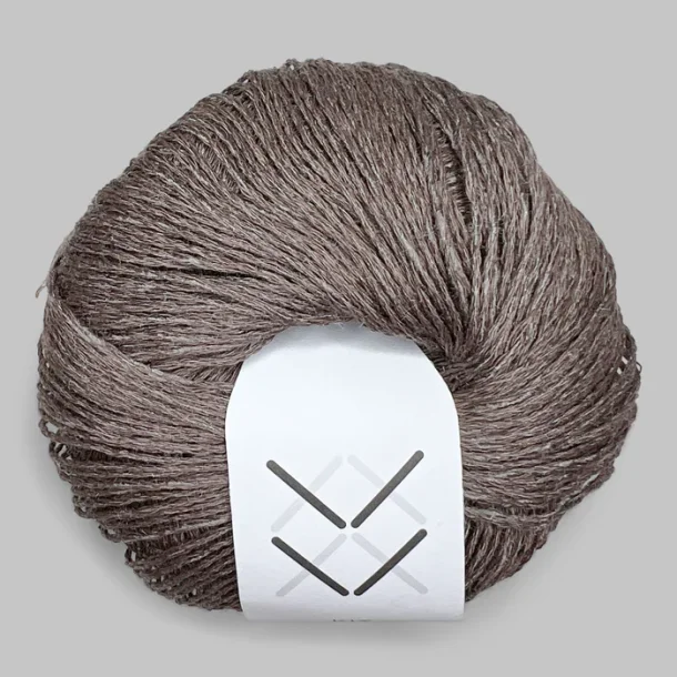 Kit Couture - Silk Linen - Silke og h�rgarn - Tr�ffel 5853 - 50g