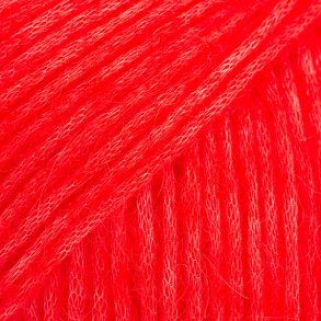 Drops - Air - Alpaca og merinould garn - Varm R�d 61 - 50g