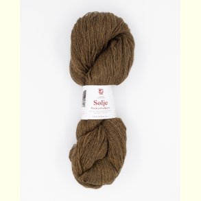 Hillesv�g - S�lje - Uldgarn - Lys Brun 642102 - 100g