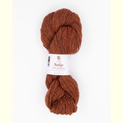 Hillesv�g - S�lje - Uldgarn - Cognac 642103 - 100g