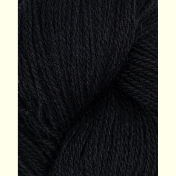 Hillesv�g - S�lje - Uldgarn - Sort 642109 - 100g