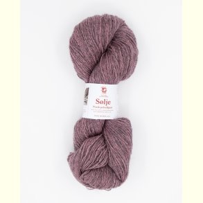 Hillesv�g - S�lje - Uldgarn - Rosa 642110 - 100g