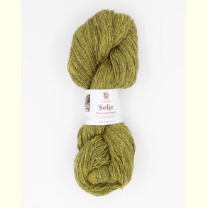 Hillesv�g - S�lje - Uldgarn - Gul 642119 - 100g