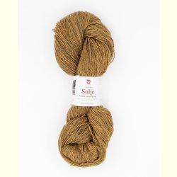 Hillesv�g - S�lje - Uldgarn - R�dgul 642122 - 100g