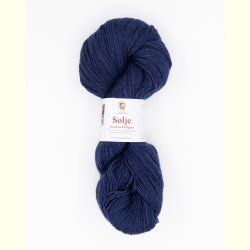 Hillesv�g - S�lje - Uldgarn - Lys Marine 642125 - 100g