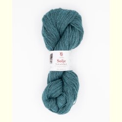 Hillesv�g - S�lje - Uldgarn - Lys Turkis 642130 - 100g