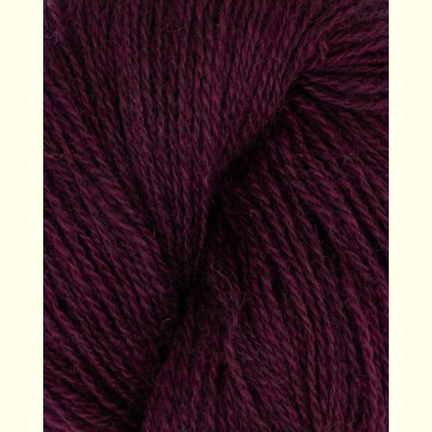 Hillesv�g - S�lje - Uldgarn - Burgunder Lilla 642131 - 100g