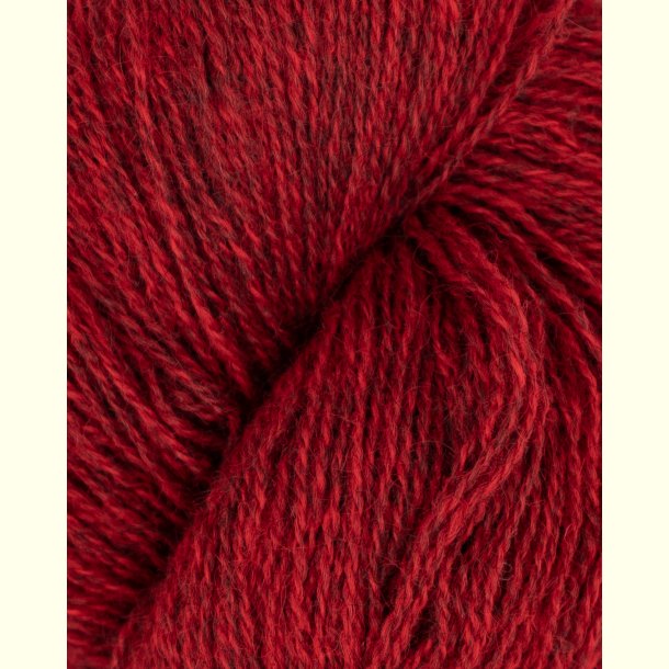 Hillesv�g - S�lje - Uldgarn - R�d 642132 - 100g