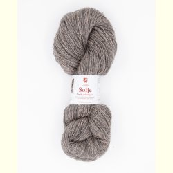Hillesv�g - S�lje - Uldgarn - Lys R�dlig Beige 642136 - 100g