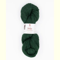 Hillesv�g - S�lje - Uldgarn - Ren Gr�n 642141 - 100g