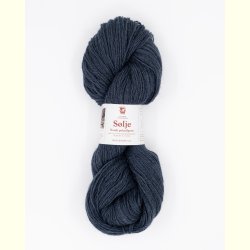 Hillesv�g - S�lje - Uldgarn - Bl�gr� 642143 - 100g