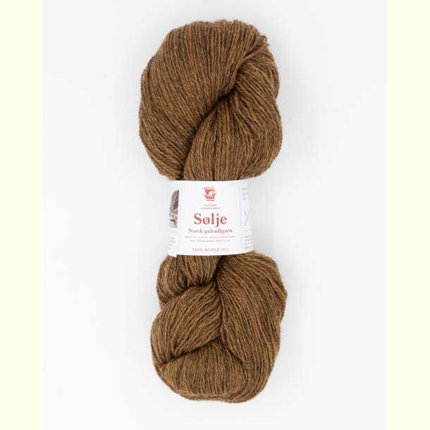 Hillesv�g - S�lje - Uldgarn - Karamel 642146 - 100g