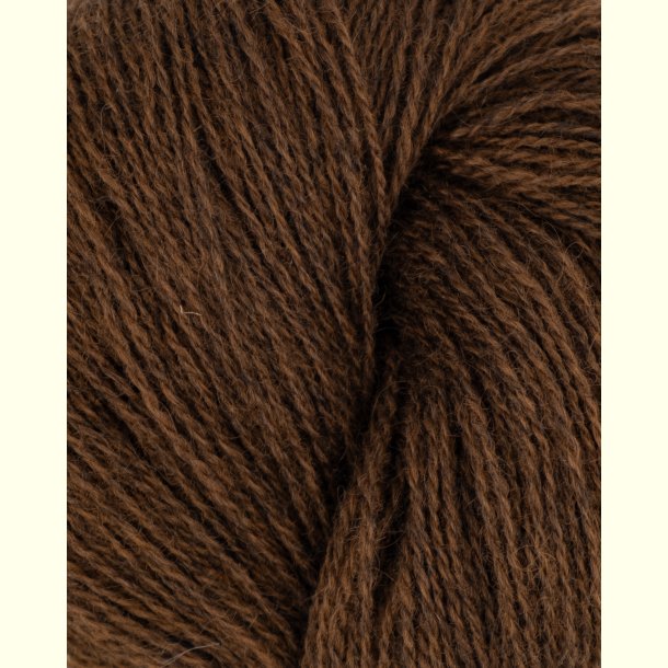 Hillesv�g - S�lje - Uldgarn - Brun 642147 - 100g