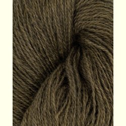 Hillesv�g - S�lje - Uldgarn - Olivenbrun 642148 - 100g