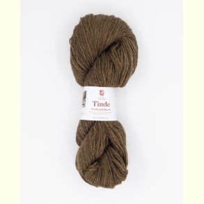 Hillesv�g - Tinde - Uldgarn - Lys Brun 652102 - 100g