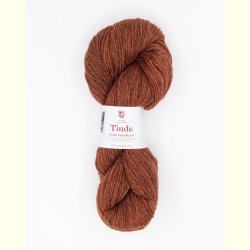 Hillesv�g - Tinde - Uldgarn - Cognac 652103 - 100g