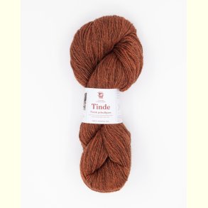 Hillesv�g - Tinde - Uldgarn - Cognac 652103 - 100g