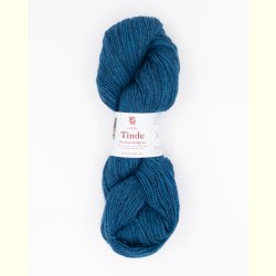 Hillesv�g - Tinde - Uldgarn - Petroleum 652105 - 100g