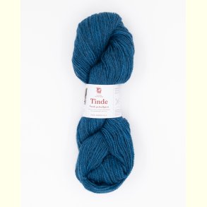 Hillesv�g - Tinde - Uldgarn - Petroleum 652105 - 100g