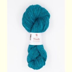 Hillesv�g - Tinde - Uldgarn - Turkis 652106 - 100g