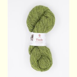 Hillesv�g - Tinde - Uldgarn - Lime 652107 - 100g