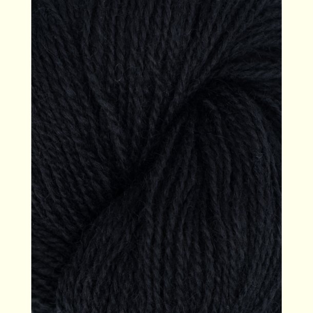 Hillesv�g - Tinde - Uldgarn - Sort 652109 - 100g