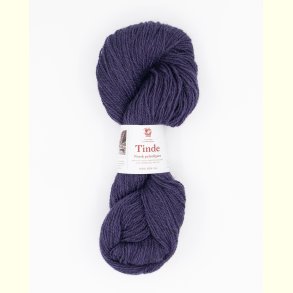 Hillesv�g - Tinde - Uldgarn - Gr�violet 652111 - 100g