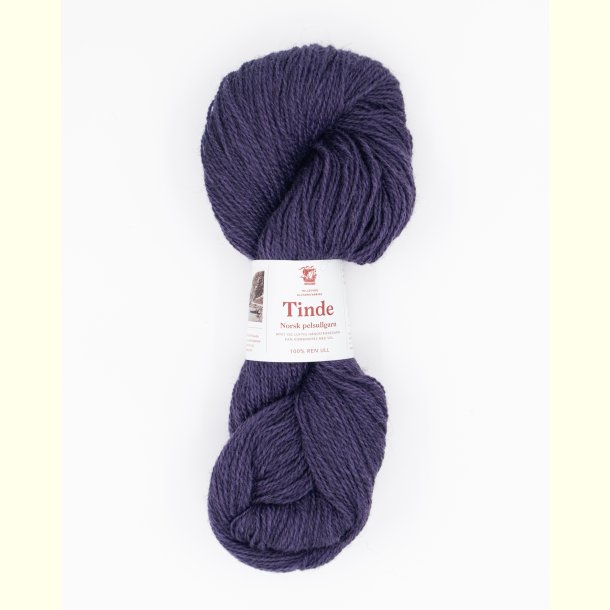 Hillesv�g - Tinde - Uldgarn - Gr�violet 652111 - 100g