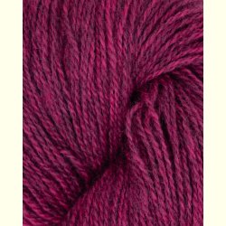 Hillesv�g - Tinde - Uldgarn - M�rk Rosa 652114 - 100g