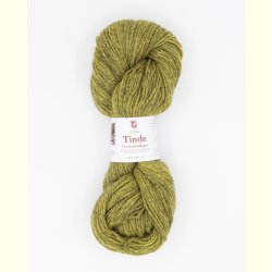 Hillesv�g - Tinde - Uldgarn - Gul 652119 - 100g