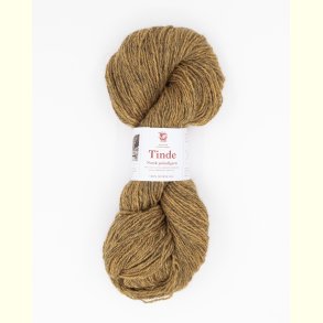 Hillesv�g - Tinde - Uldgarn - R�dgul 652122 - 100g