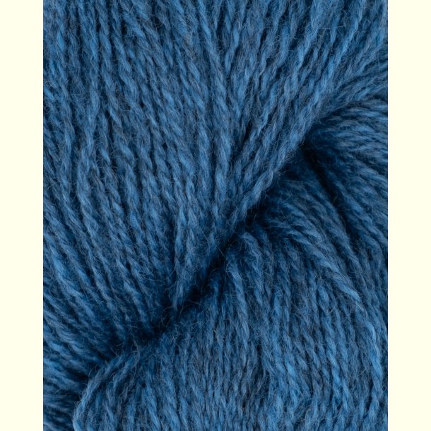 Hillesv�g - Tinde - Uldgarn - Mellembl� 652135 - 100g