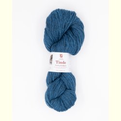 Hillesv�g - Tinde - Uldgarn - Mellembl� 652135 - 100g